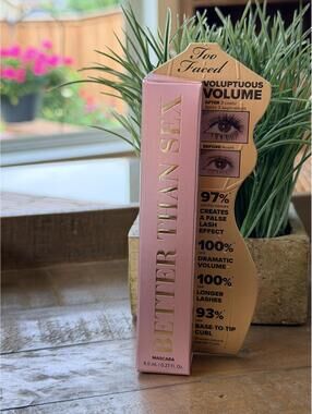 Too Faced Better Than Sex Voluptuous Volume Mascara 0.27 oz